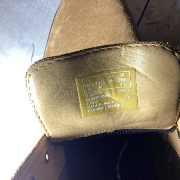 Goth y2k indie normcore gorpcore fisherman Men's Suede Chukka Bourbon Size 11.5 - Picture 5 of 7